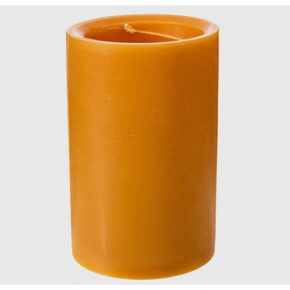 Spiral Light Candle  Saffron and Almond 3X3 Round 20hr Burn -Brand New Small - Picture 5 of 8